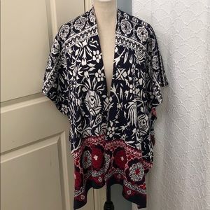 NWT Chico’s Maine Land Ruana Wrap / Shaw